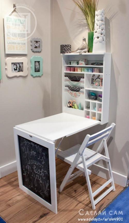 Сделать стол своими руками из ДСП. Изготовление своими руками мебели из ДСП, подробные инструкции 19