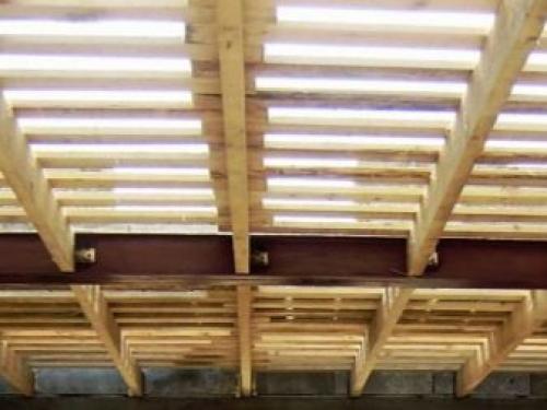 Конструкция межэтажного деревянного перекрытия. Плюсы и минусы 01