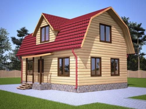 Ломаная крыша на дом. Что представляет собой ломаная крыша