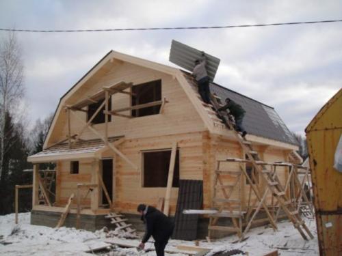 Строят ли зимой дома. Можно ли строить дом в зимнее время?