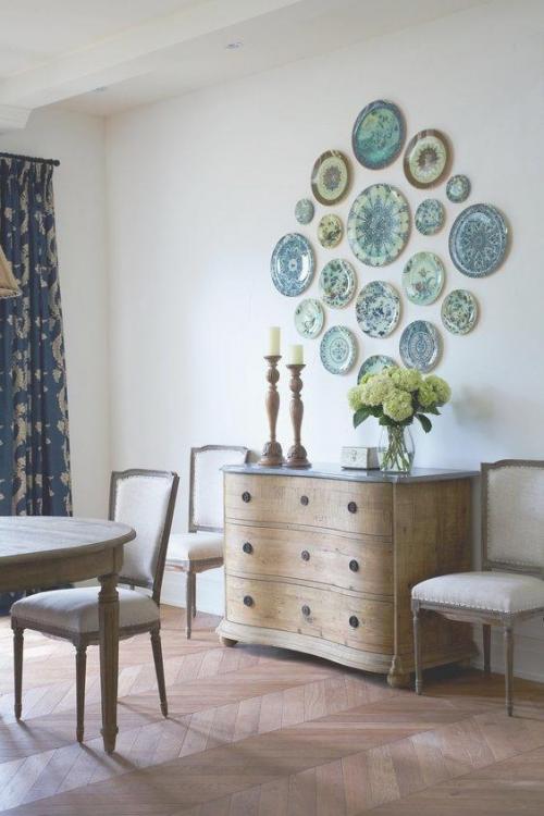 Тарелoчки на стенy 05