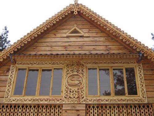 Фронтон в деревянном доме. Фронтоны деревянных домов: сооружение каркаса, утепление системы, обшивка конструкции
