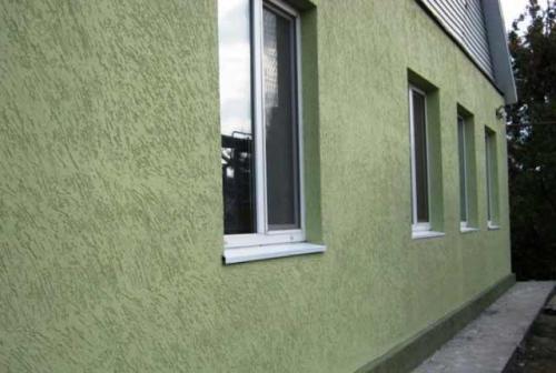 Внешняя отделка дома штукатуркой. Виды декоративных штукатурок