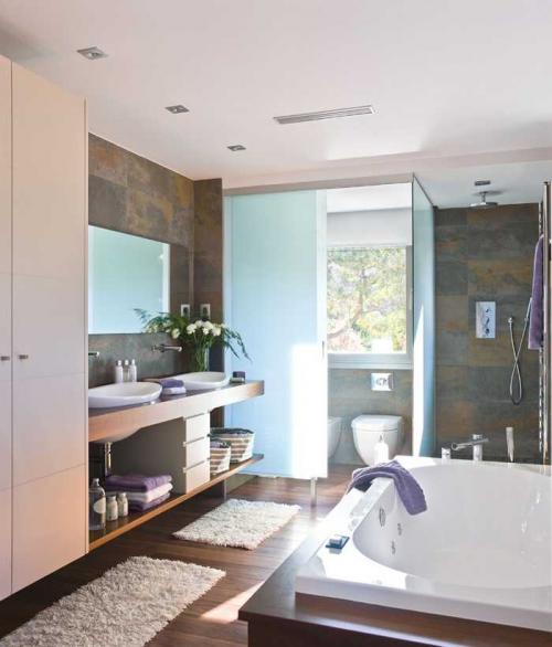 Спальня, совмещенная с ванной 01