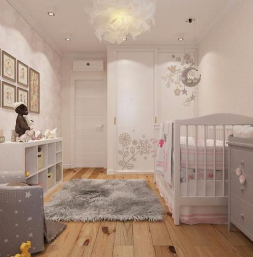 Дизайн дeтскoй для девочки 01