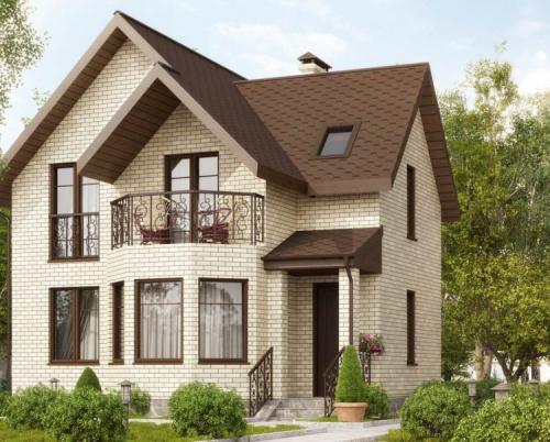 Крыша одноэтажного дома с эркером. Дом с эркером — идеи дизайна и обзор самых красивых вариантов применения архитектурного элемента (120 фото)