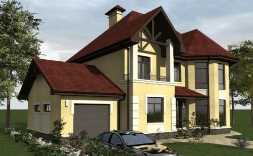 Крыша одноэтажного дома с эркером. Дом с эркером — идеи дизайна и обзор самых красивых вариантов применения архитектурного элемента (120 фото)