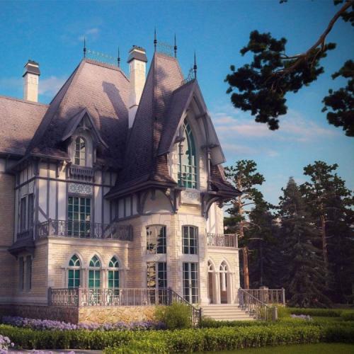 Крыша одноэтажного дома с эркером. Дом с эркером — идеи дизайна и обзор самых красивых вариантов применения архитектурного элемента (120 фото)