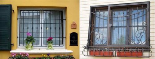 Виды решеток на окна своими руками. Делаем решетки на окна своими руками — виды, технология изготовления и монтаж