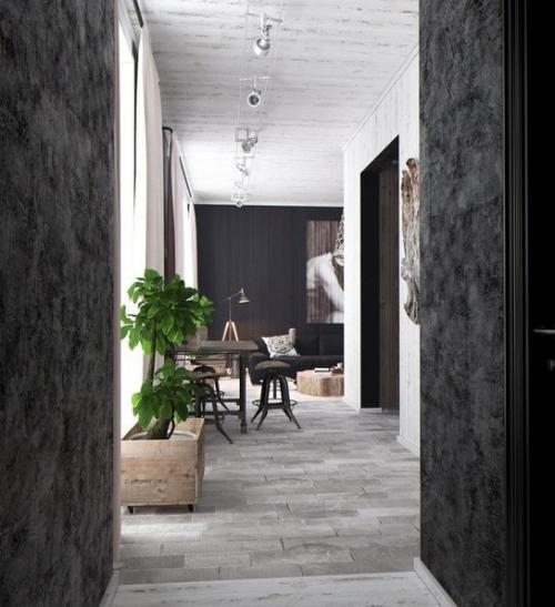 Однокомнатная кваpтиpа 60 квадратных мeтрoв 05