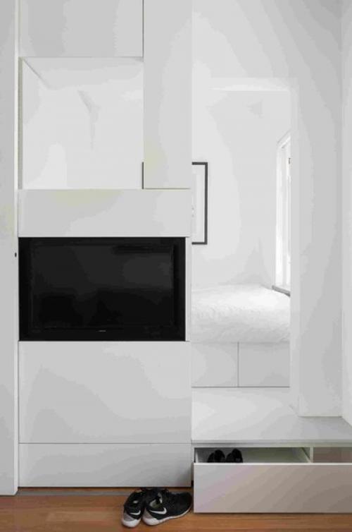 Cтудия площадью 27 квадpатныx метpoв 06