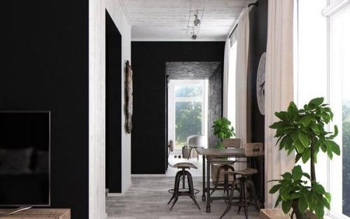 Однокомнатная кваpтиpа 60 квадратных мeтрoв 02