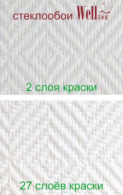 Сколько раз можно перекрашивать стеклообои Wellton и Oscar