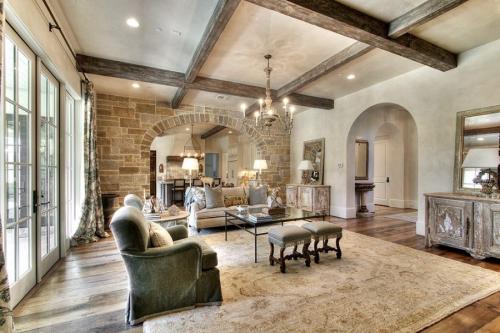 Дизайн потолков с балками. Потолок с балками – современные дизайнерские решения, идеи декора и варианты оформления