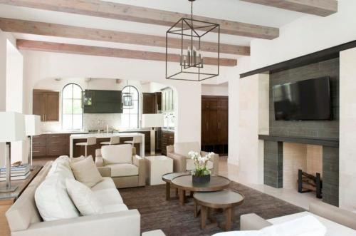 Дизайн потолков с балками. Потолок с балками – современные дизайнерские решения, идеи декора и варианты оформления