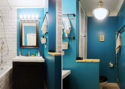 Варианты покраски стен в ванной. Как сэкономить на ремонте ванной?