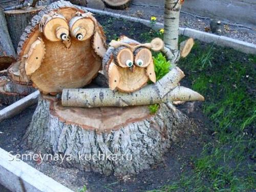 Что можно вырезать лобзиком из дерева детям. из спилов бревна.