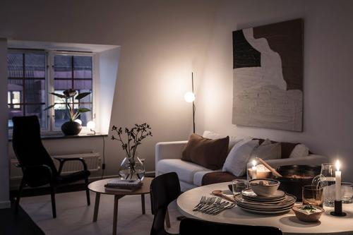 Небольшая квартира с выходом на крышу (59 кв. м) 21