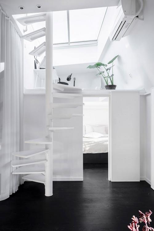 Небольшая квартира с выходом на крышу (59 кв. м) 14