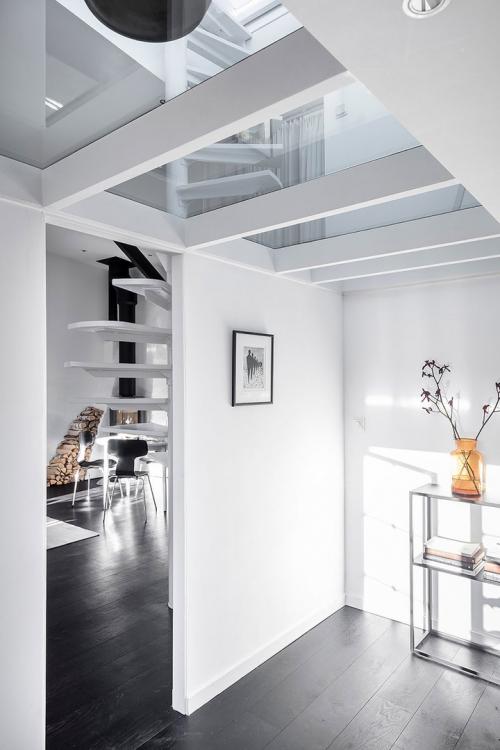 Небольшая квартира с выходом на крышу (59 кв. м) 13