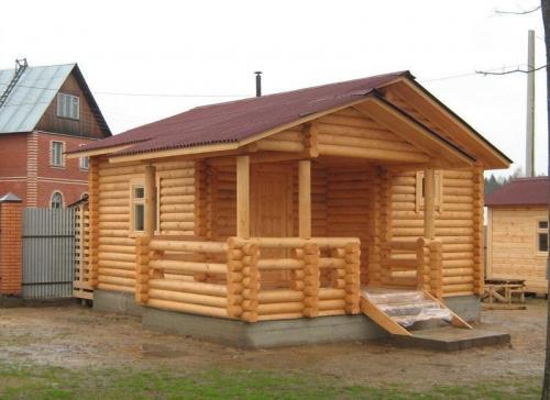 Как сделать баню из бруса. Самостоятельная постройка бани из бруса