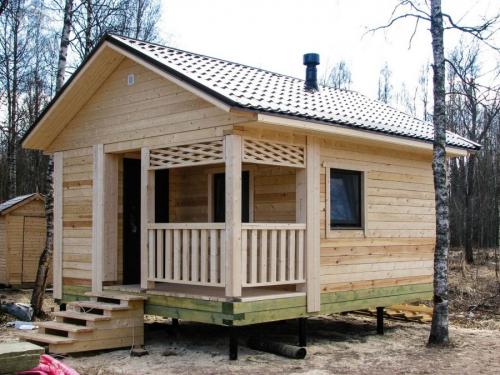 Как сделать баню из бруса самому. Баня из бруса – этапы проектирования и строительства. Инструкция по подбору лучших проектов для постройки