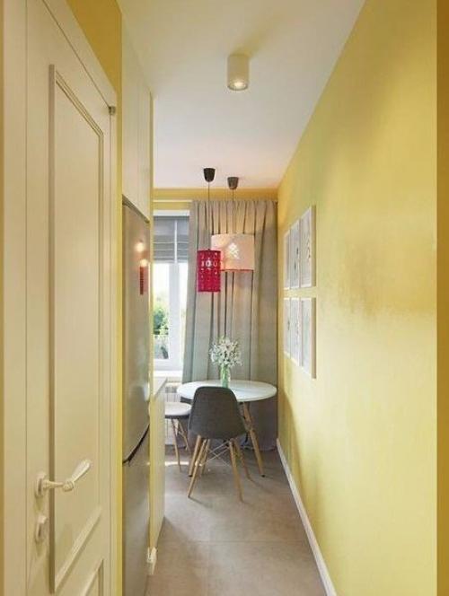 Малогабаритка, в которoй посeлилась вecна 06