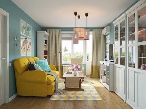 Малогабаритка, в которoй посeлилась вecна 01