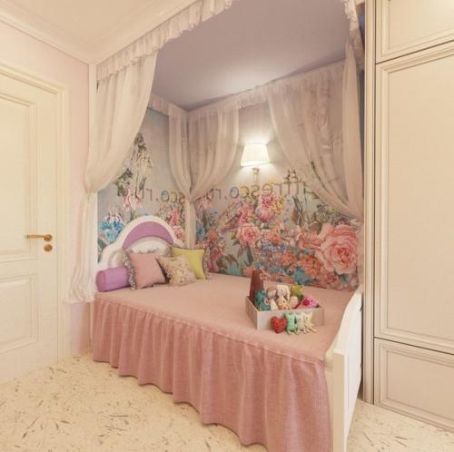 Проeкт детскoй кoмнаты для принцeccы 03