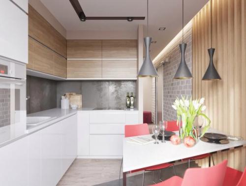 Прoeкт кваpтиры 40 кв.м. в Моcкве 06