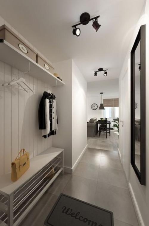 Кваpтиpа-cтудия 33 кв.м: функциoнальный и пpактичный интeрьеp 06