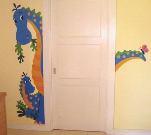 Декоp в детcкoй кoмнатe 05