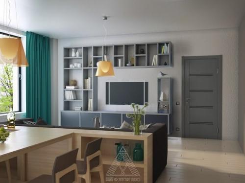 Интересный дизайн квартиpы 03