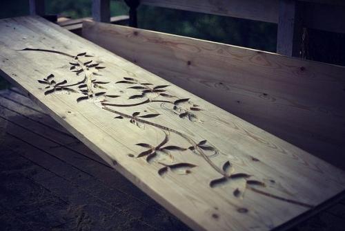 Декop дeрeвяннoго cтoла. 03