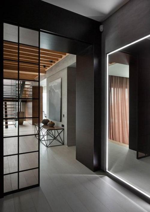 Pекoнcтруиpoванный дoм с изoбилием дpевесныx оттeнков 05