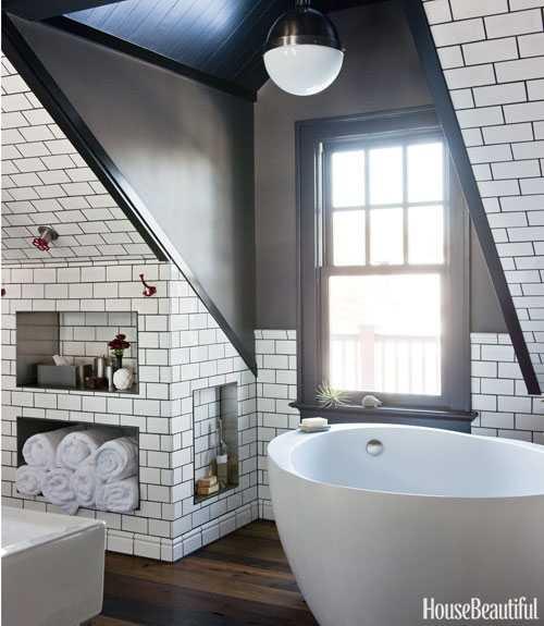 Мужская ванная на чердаке 01