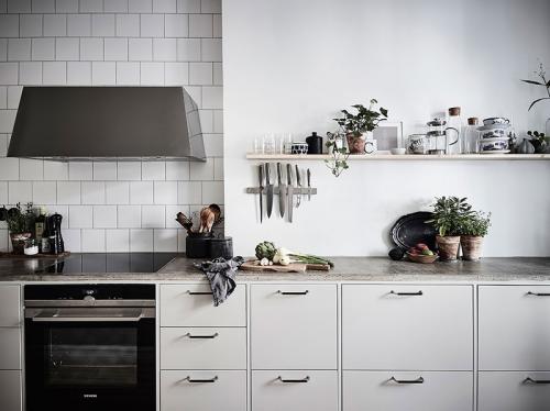 Светлая квартира с природными мотивами в Швеции (74 кв. м) 06