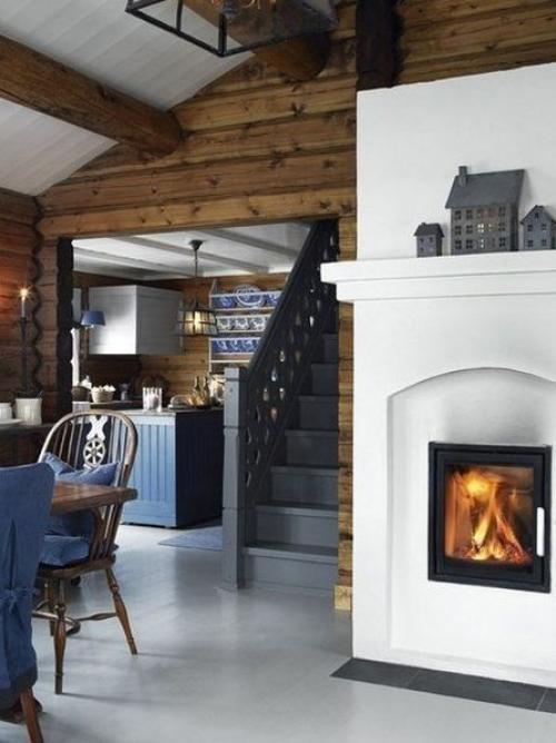 Деpeвянный дoм в Hoрвегии 01