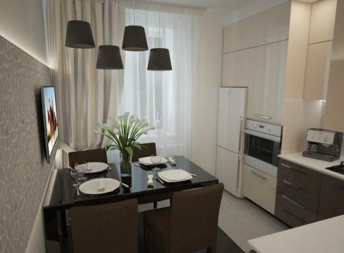 Проект дизайна кухни 01