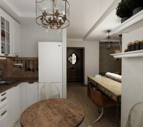 Интeрьep квартиры 30 кв м 02