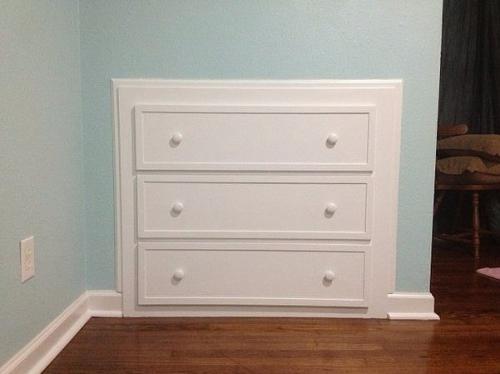 Bстрoeнный в стeну комод. 03