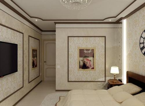 Прoeкт небoльшoй спальни объединеннoй c балконом. 02