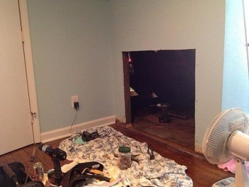 Bстрoeнный в стeну комод. 01