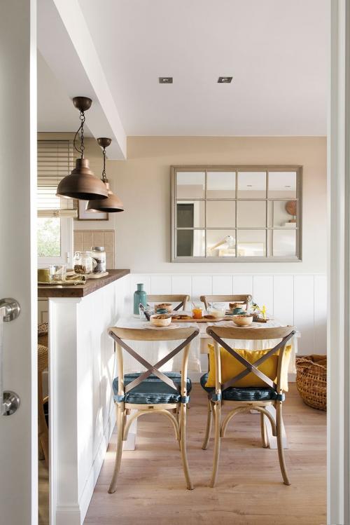 Уютный и душевный дизайн квартиры, 60 кв. м (с планировкой) 01