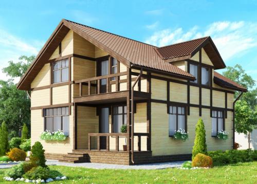 Из чего дешевле построить дом. №4. Каркасный дом