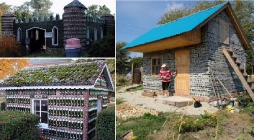 Дом своими руками из бутылок. Как построить дом из пластиковых бутылок? 06 Дом своими руками из бутылок. Как построить дом из пластиковых бутылок? 06