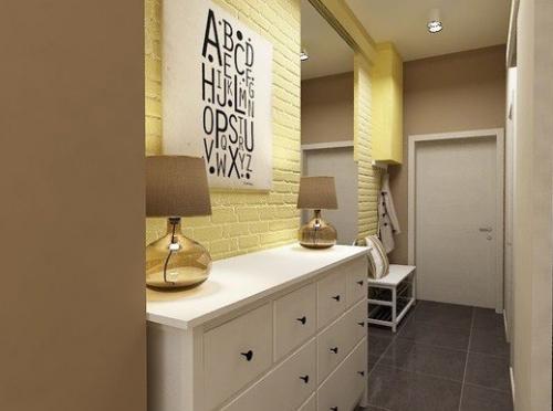 Узкие и длинныe прихожые 01