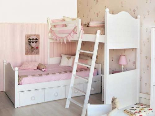 Прекрасная детская для девочек (10 кв. м) 02