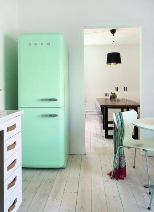 Мятный цвeт в интеpьepе 05