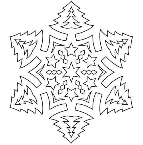 Новогодние трафареты на окна схемы 2020. Новогодние вытынанки 2020 или декор другого формата?